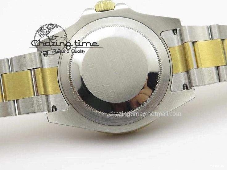 Black A2836 LN YG Submariner SS Bracelet Markers on Dial Diamonds 116613 0418